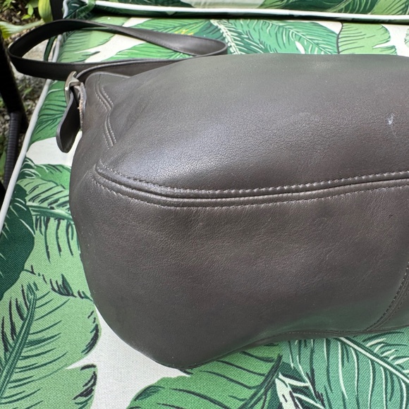 Coach 1999 Vintage 1990's Chelsea Hobo H9D-6003 Gray Crossbody/Shoulder Bag - Picture 11 of 13